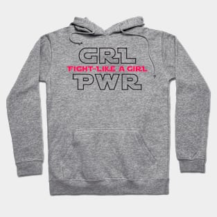 Cool Tees Girl Power Women's Geek Hoodie